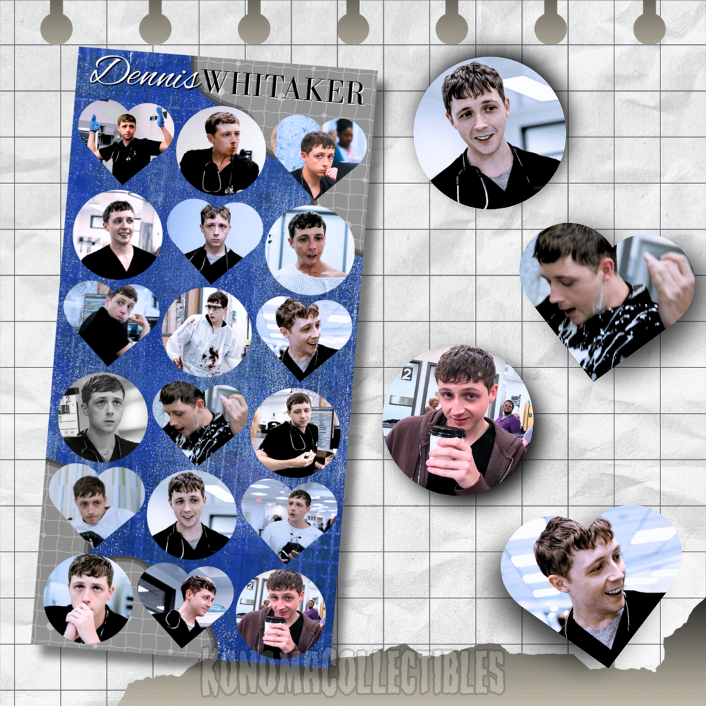 Dennis Whitaker Sticker Sheet