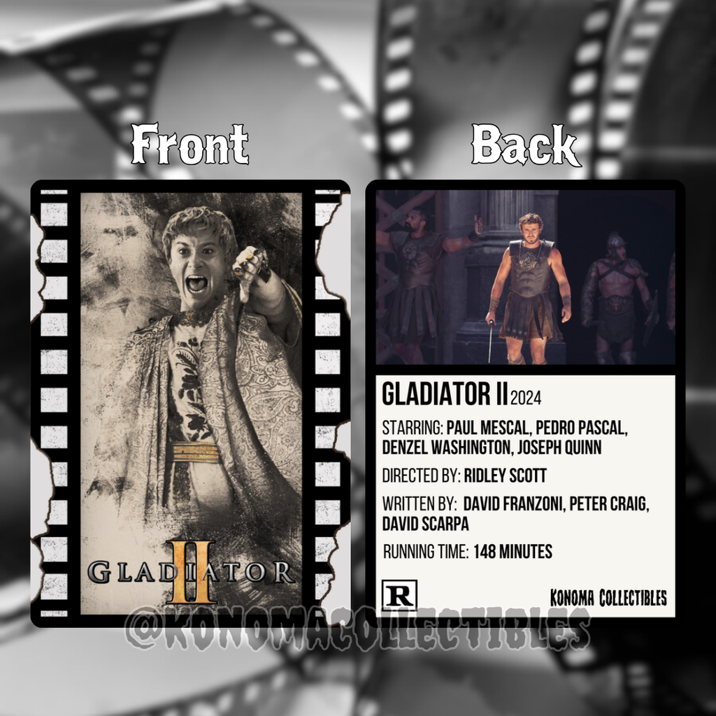 Gladiator 2 Film Cards