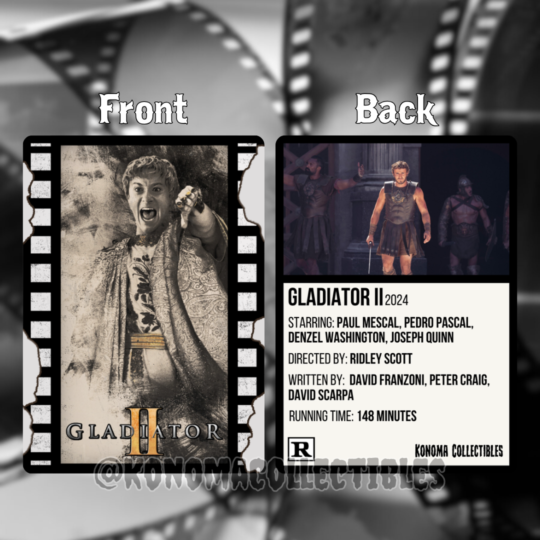 Gladiator 2 Film Cards