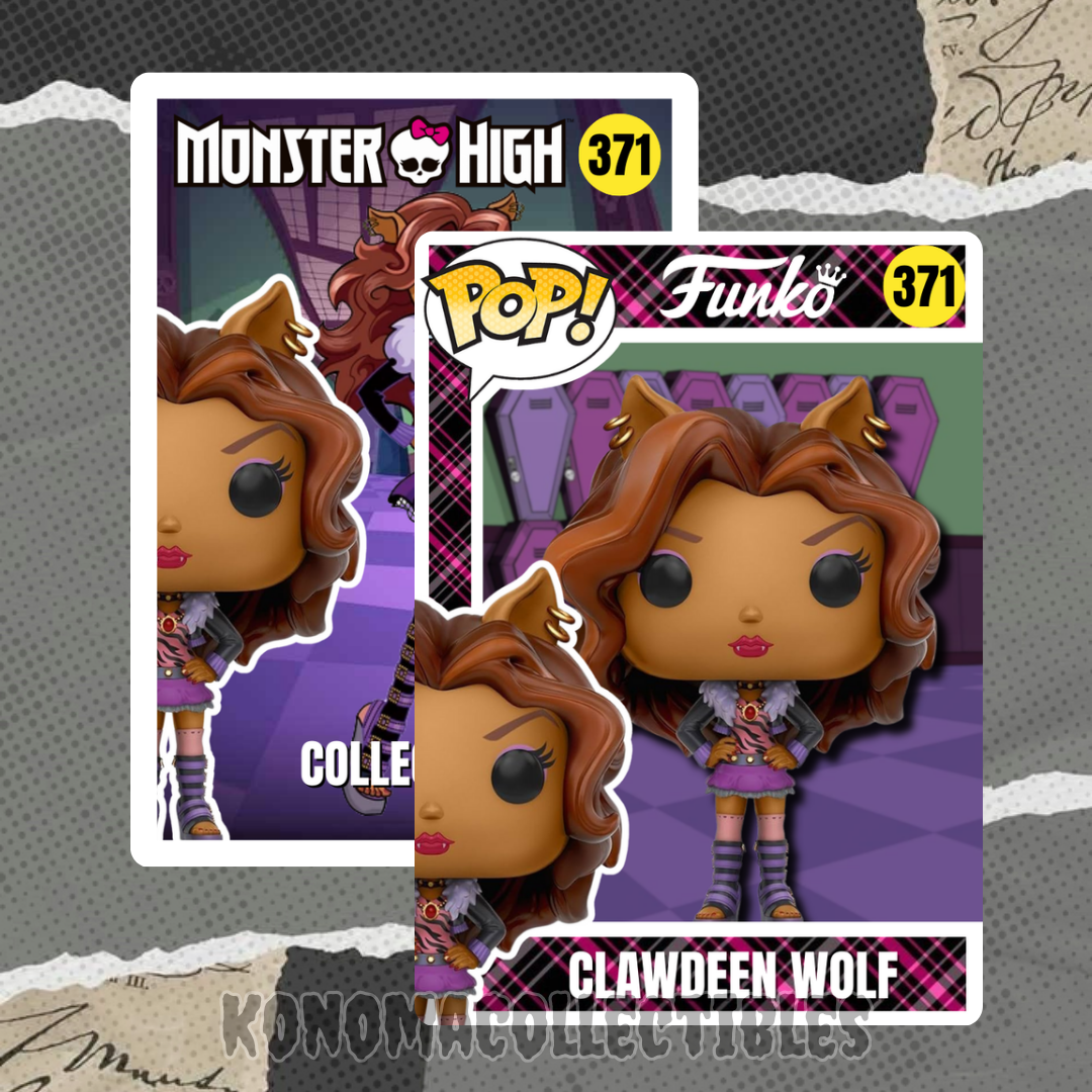 Clawdeen Wolf 371 Funko Card