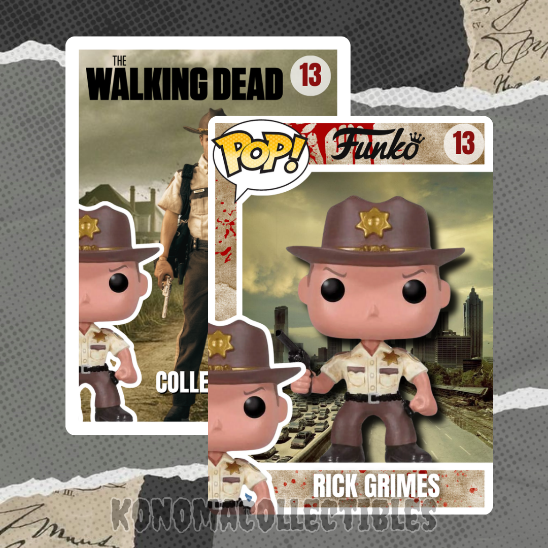 Rick Grimes 13 Funko Card