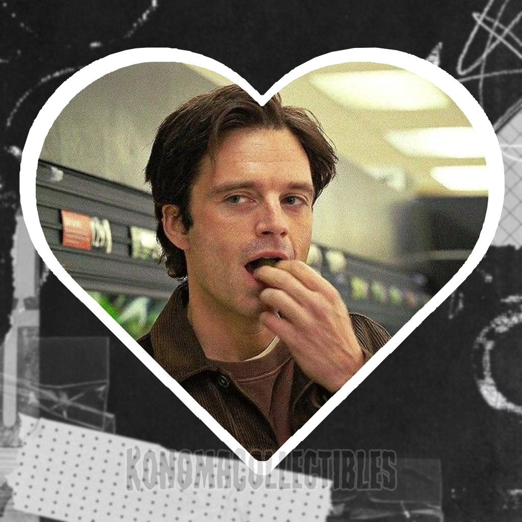 Steve Kemp Heart Sticker