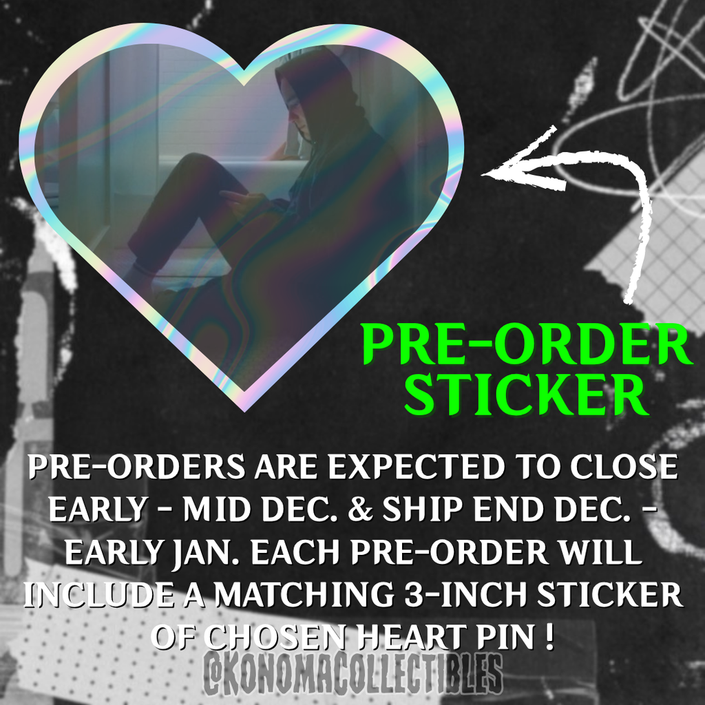 [𝗣𝗥𝗘-𝗢𝗥𝗗𝗘𝗥] Water Rises Heart Pin