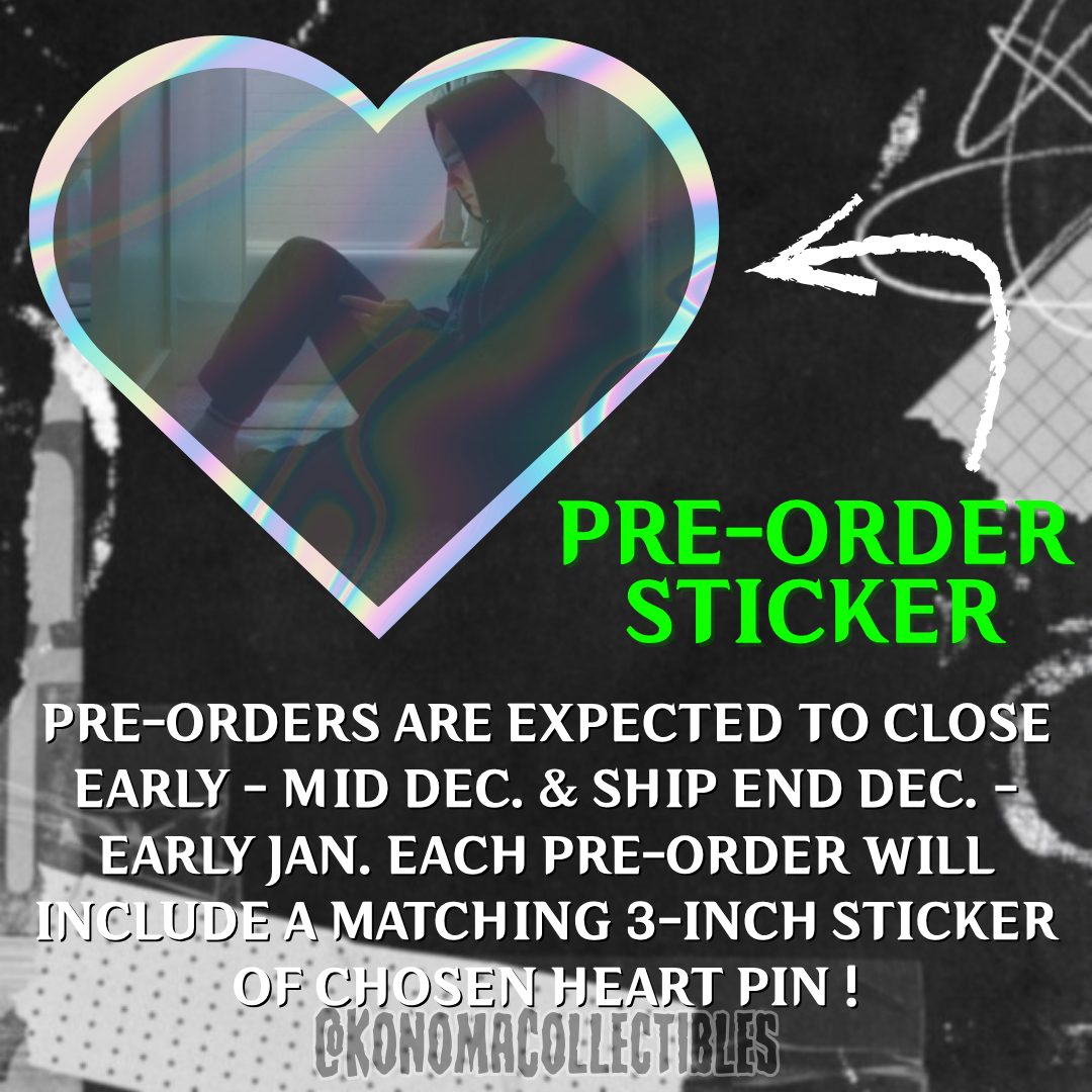 [𝗣𝗥𝗘-𝗢𝗥𝗗𝗘𝗥] Water Rises Heart Pin