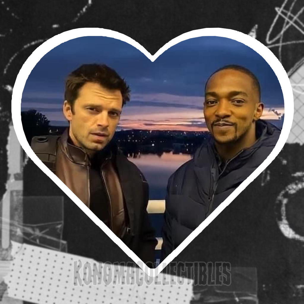 SamBucky Heart Sticker