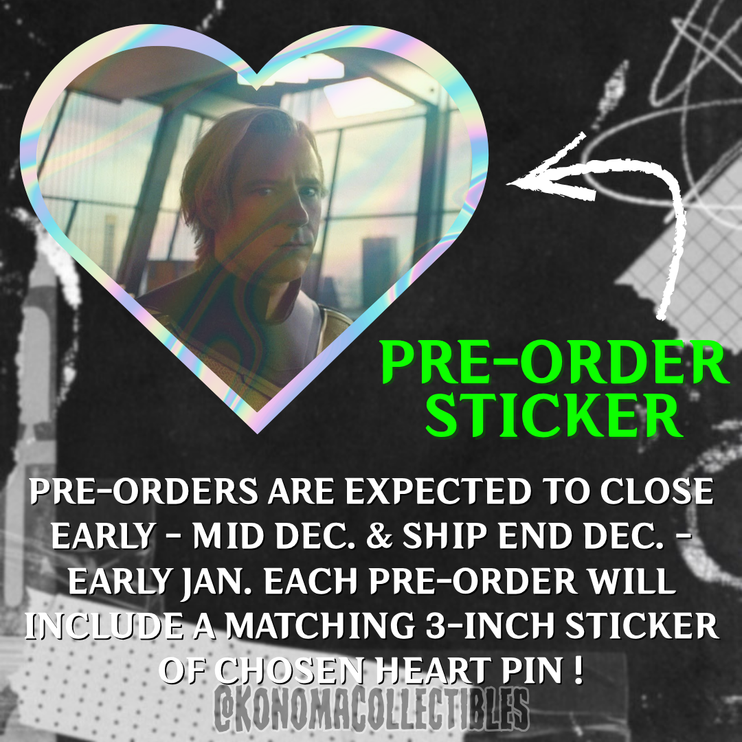 [𝗣𝗥𝗘-𝗢𝗥𝗗𝗘𝗥] Sentry Heart Pin