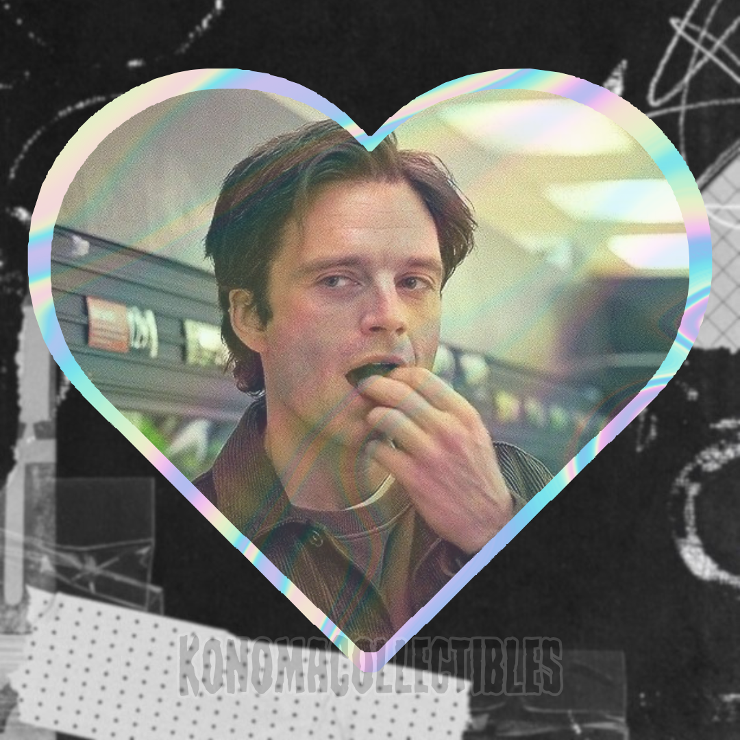 Steve Kemp Heart Sticker