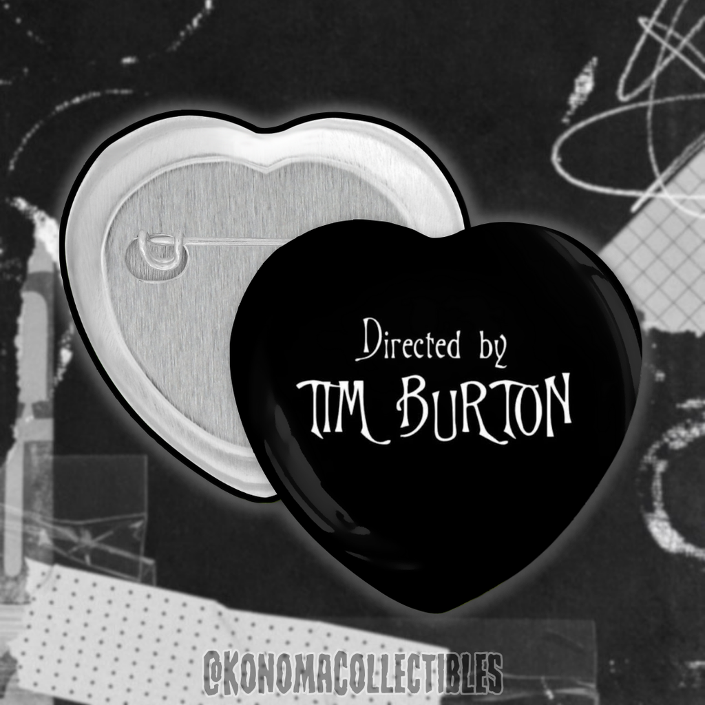 [𝗣𝗥𝗘-𝗢𝗥𝗗𝗘𝗥] Tim Burton Heart Pin