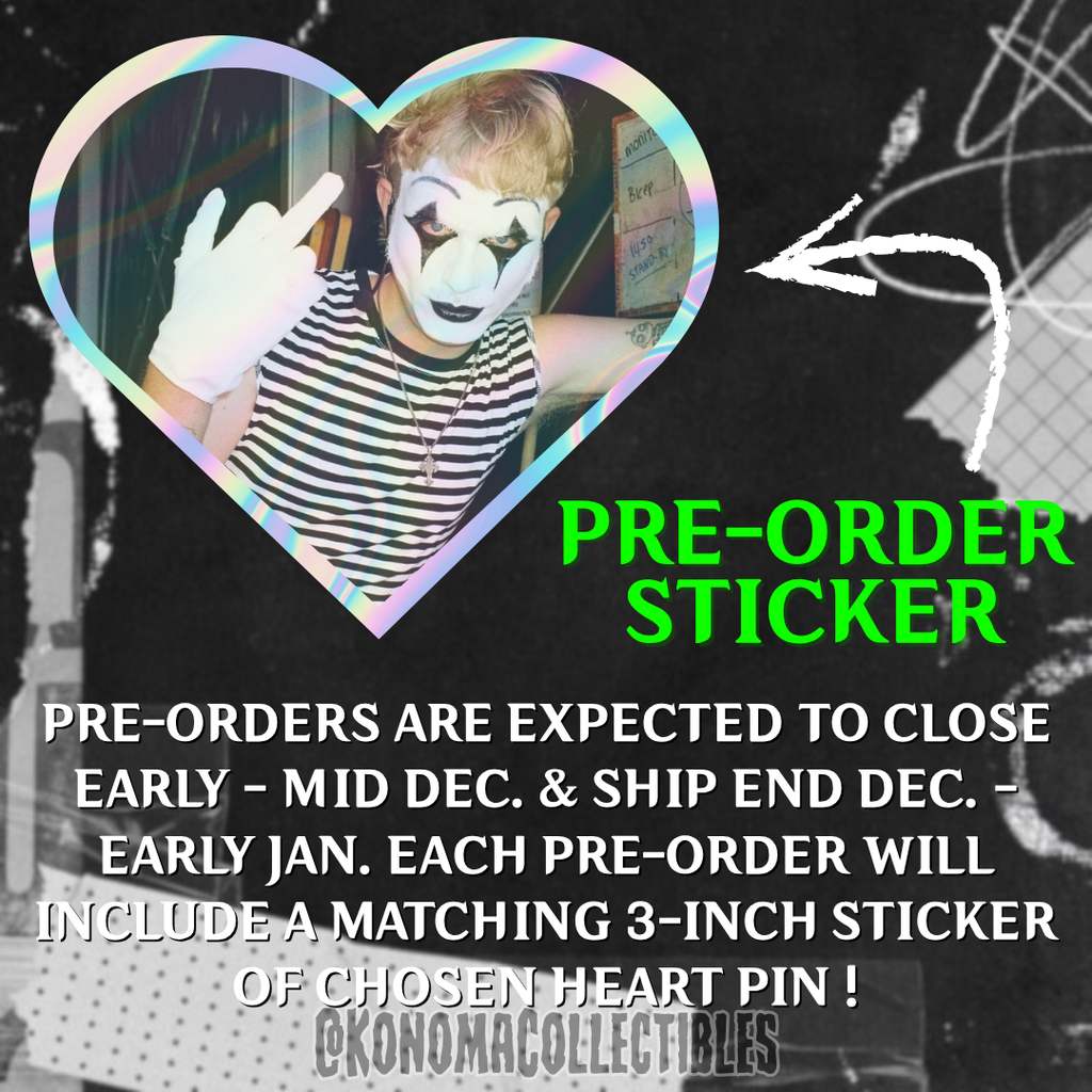 [𝗣𝗥𝗘-𝗢𝗥𝗗𝗘𝗥] Joost Klein Heart Pin