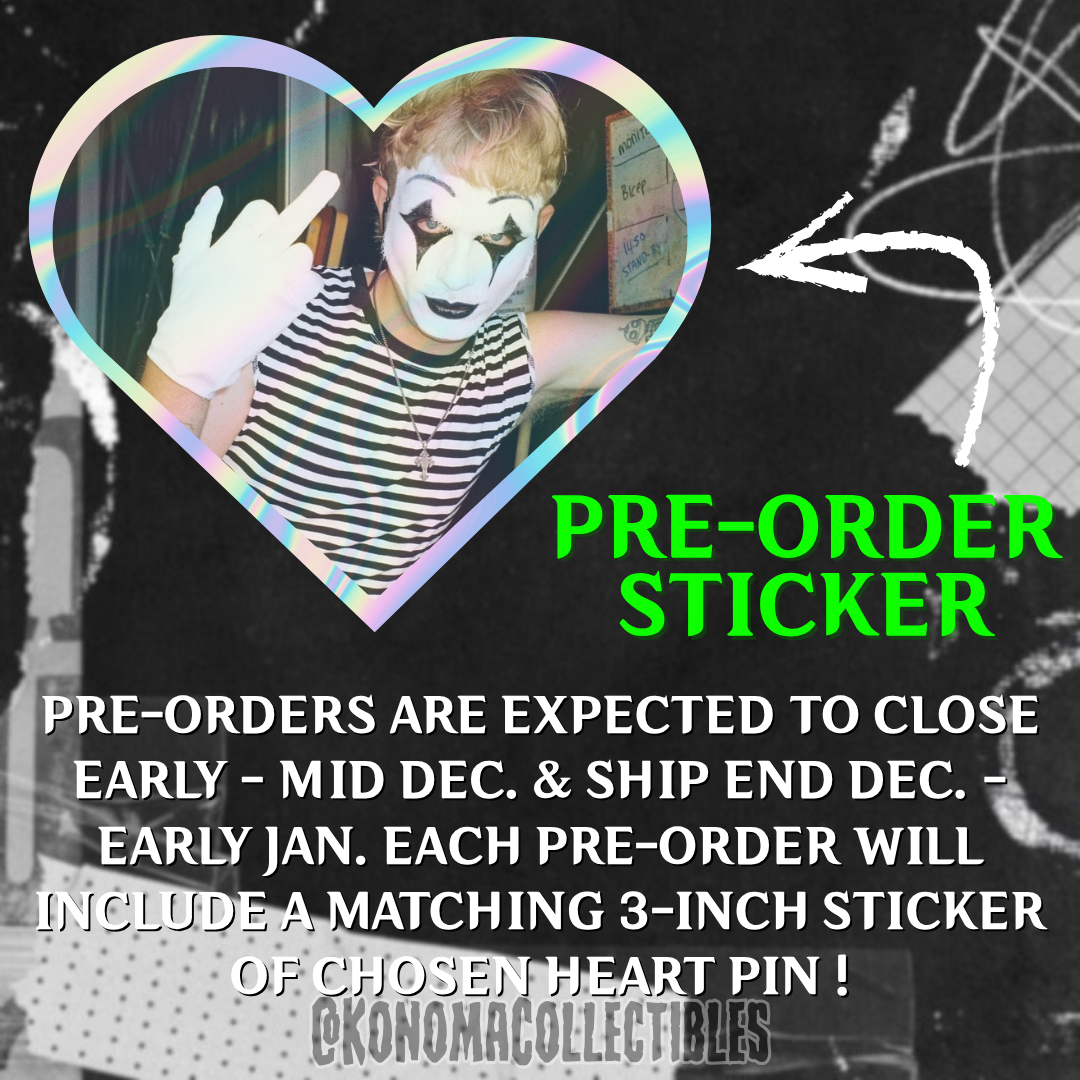 [𝗣𝗥𝗘-𝗢𝗥𝗗𝗘𝗥] Joost Klein Heart Pin