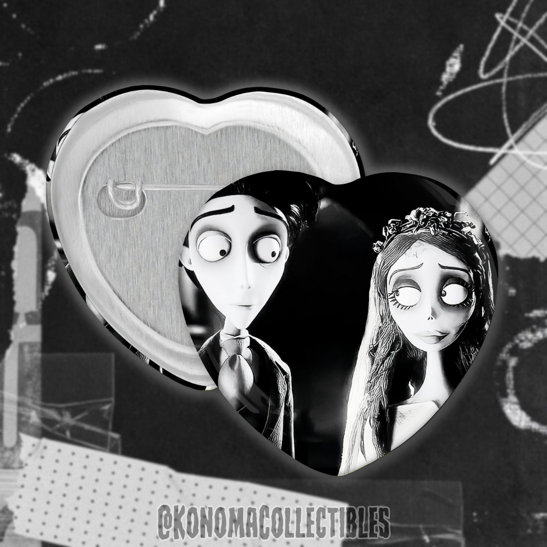 [𝗣𝗥𝗘-𝗢𝗥𝗗𝗘𝗥] Victor & Emily Heart Pin