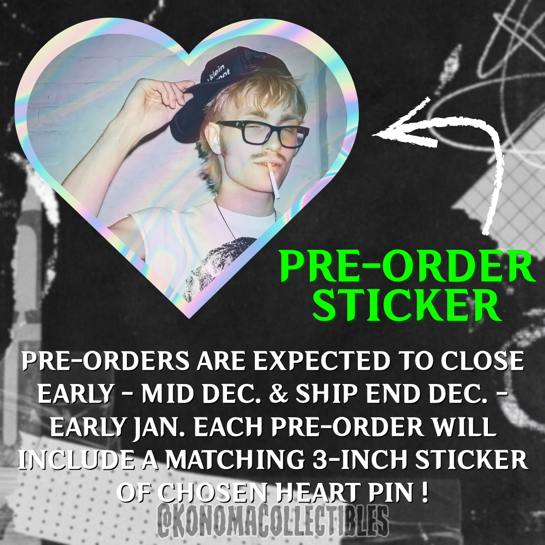 [𝗣𝗥𝗘-𝗢𝗥𝗗𝗘𝗥] Joost Klein Heart Pin