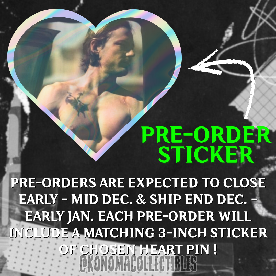 [𝗣𝗥𝗘-𝗢𝗥𝗗𝗘𝗥] Rhett Abbott Heart Pin