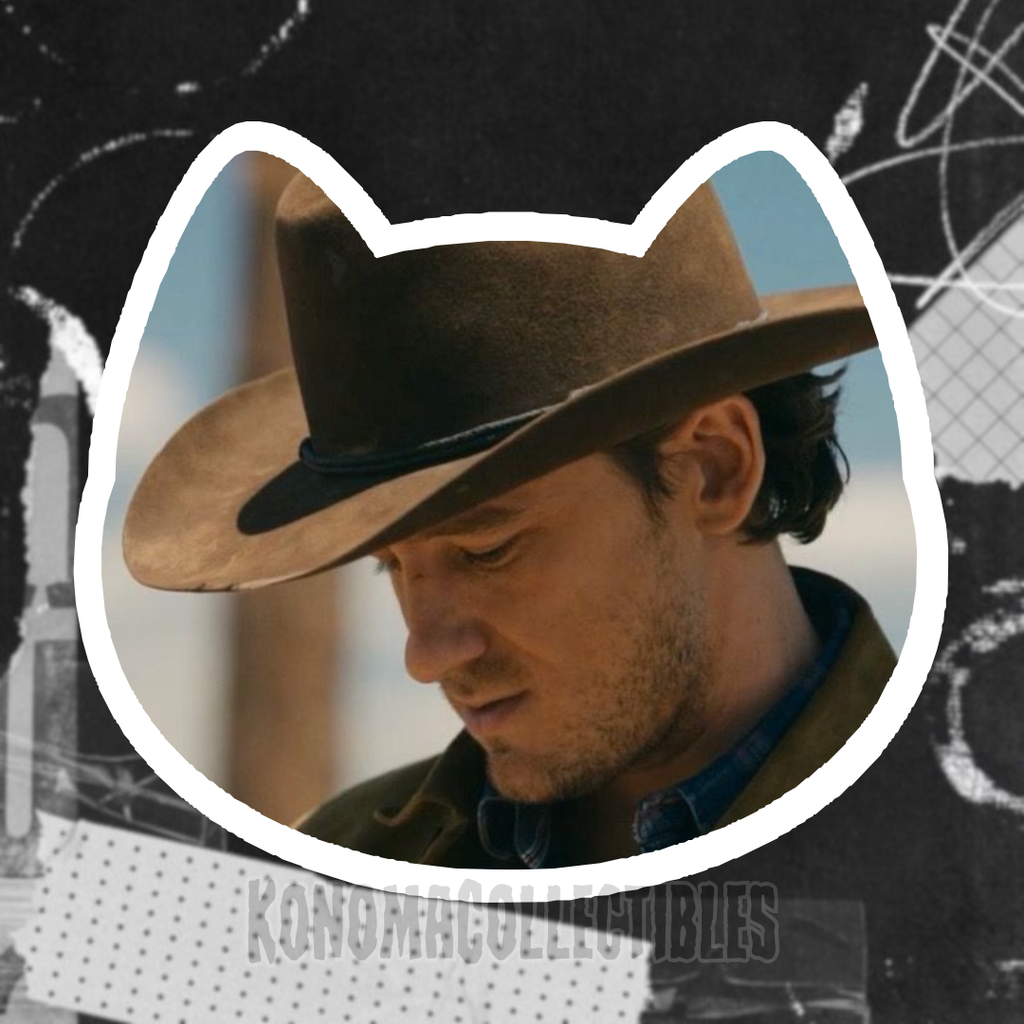 Rhett Abbott Cat Sticker