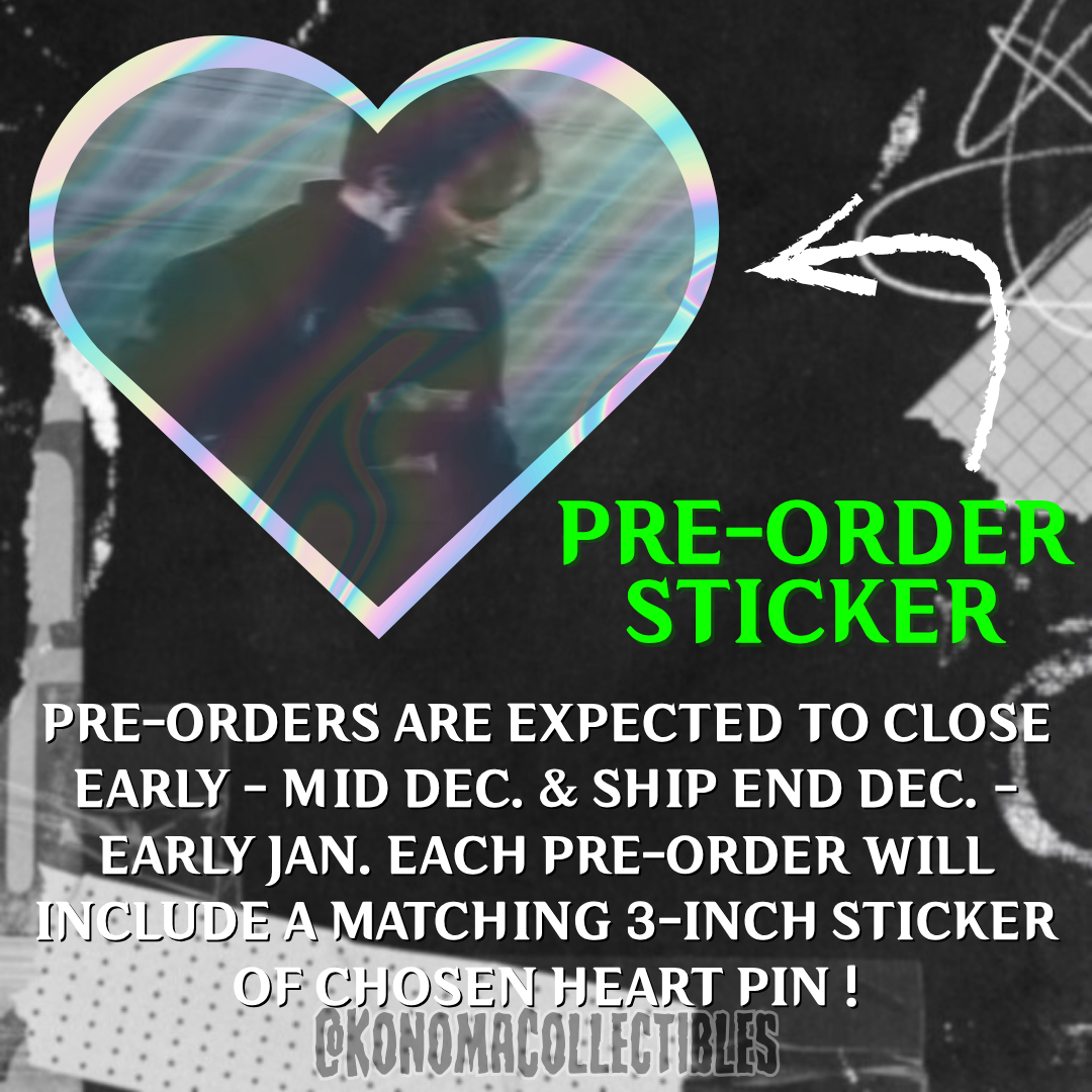 [𝗣𝗥𝗘-𝗢𝗥𝗗𝗘𝗥] John Walker Heart Pin