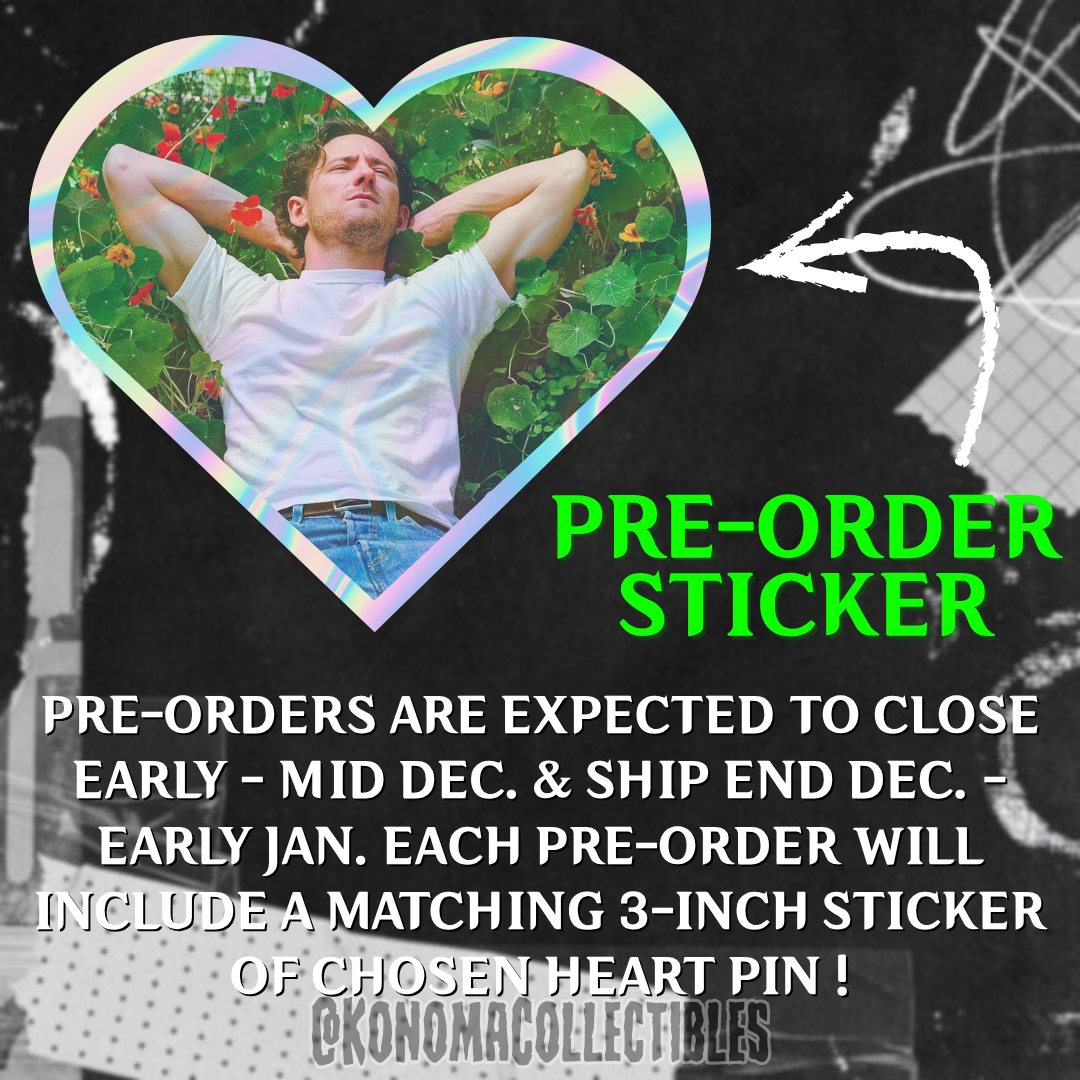 [𝗣𝗥𝗘-𝗢𝗥𝗗𝗘𝗥] Lewis Pullman Heart Pin