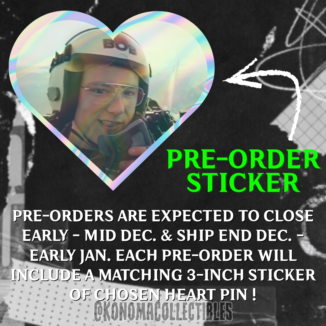 [𝗣𝗥𝗘-𝗢𝗥𝗗𝗘𝗥] Bob Floyd Heart Pin