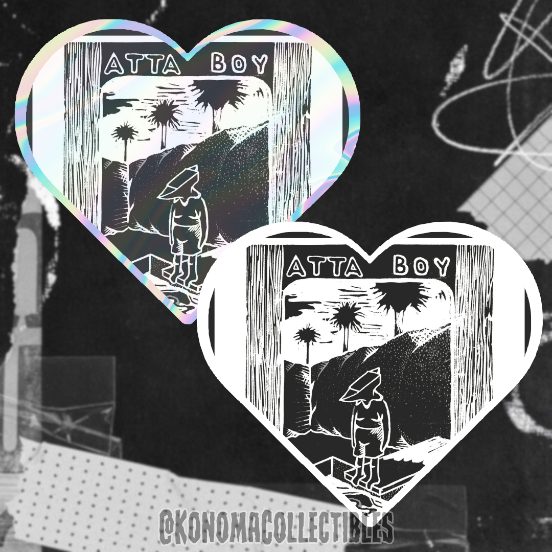 Out of Sorts Heart Sticker