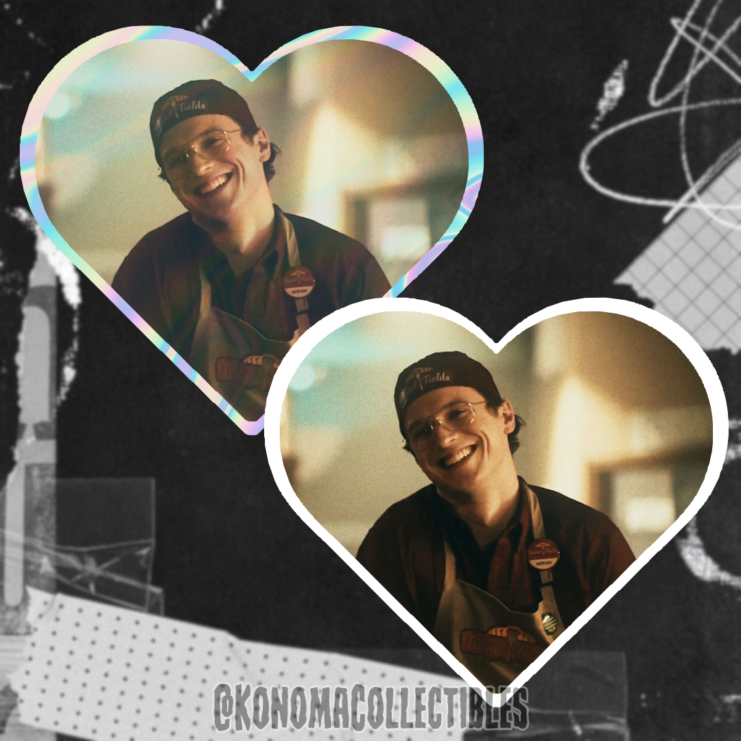 Adrian Chase Heart Sticker