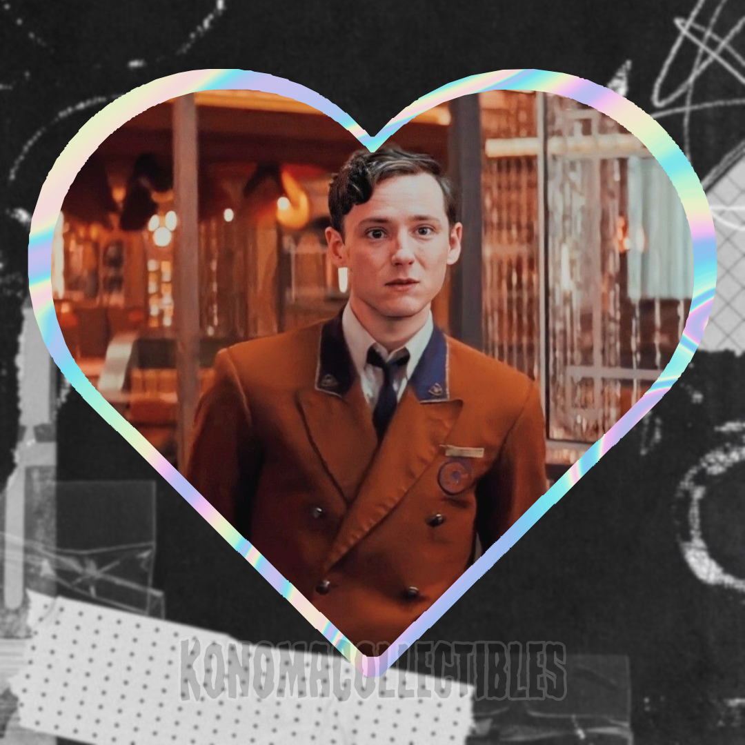 Miles Miller Heart Sticker