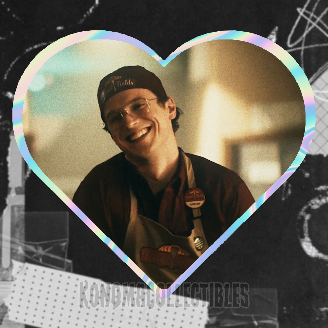 Adrian Chase Heart Sticker