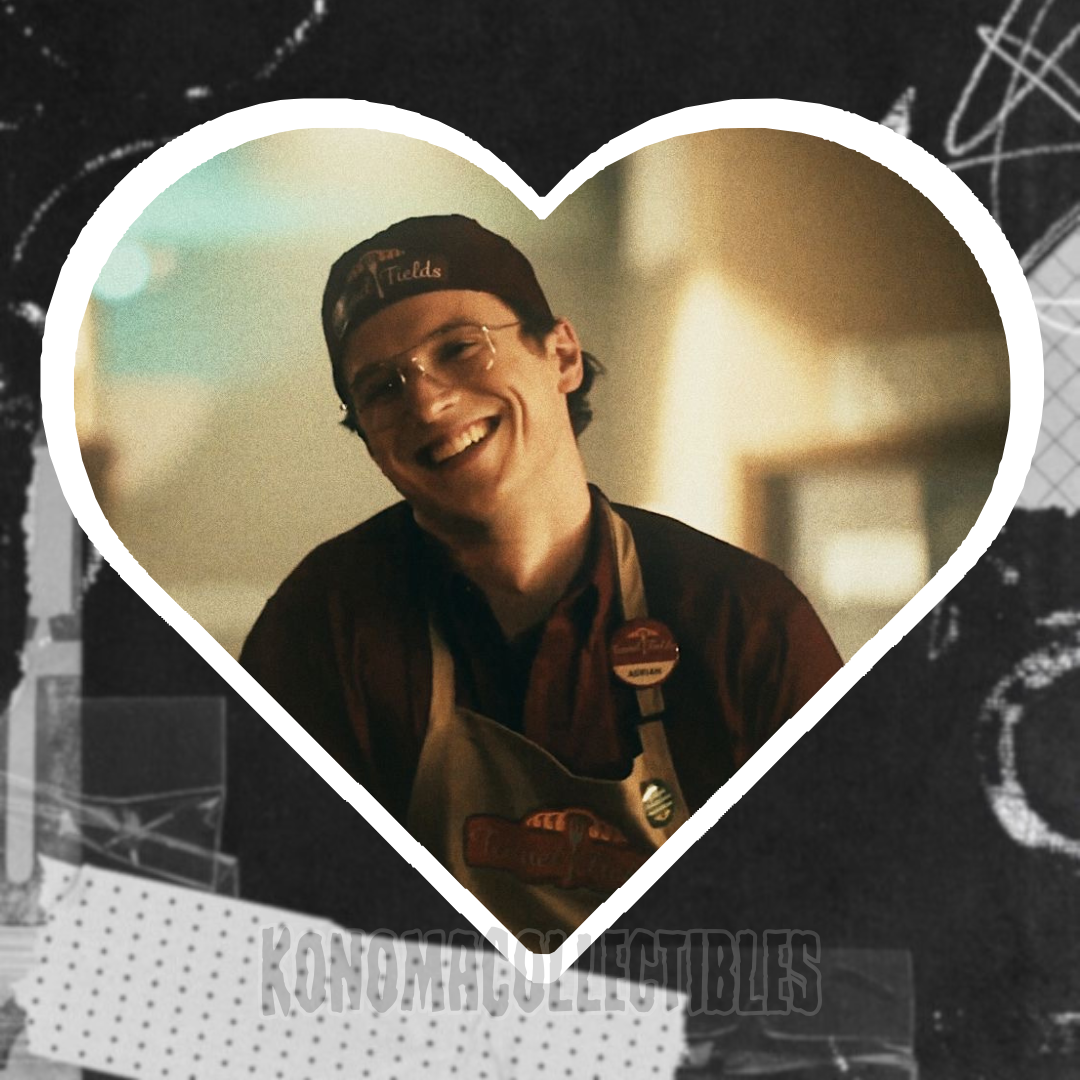 Adrian Chase Heart Sticker