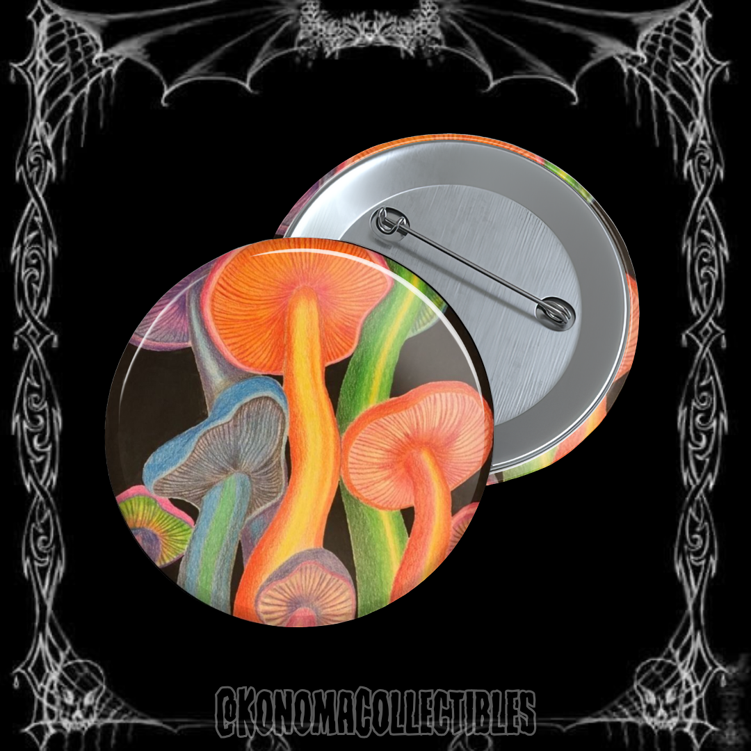 Mushrooms Pin