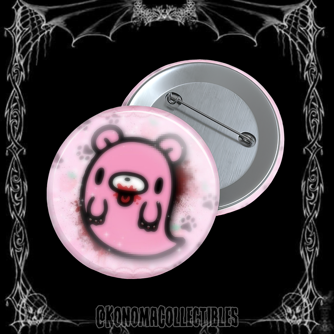 Gloomy Bear Ghost Pin