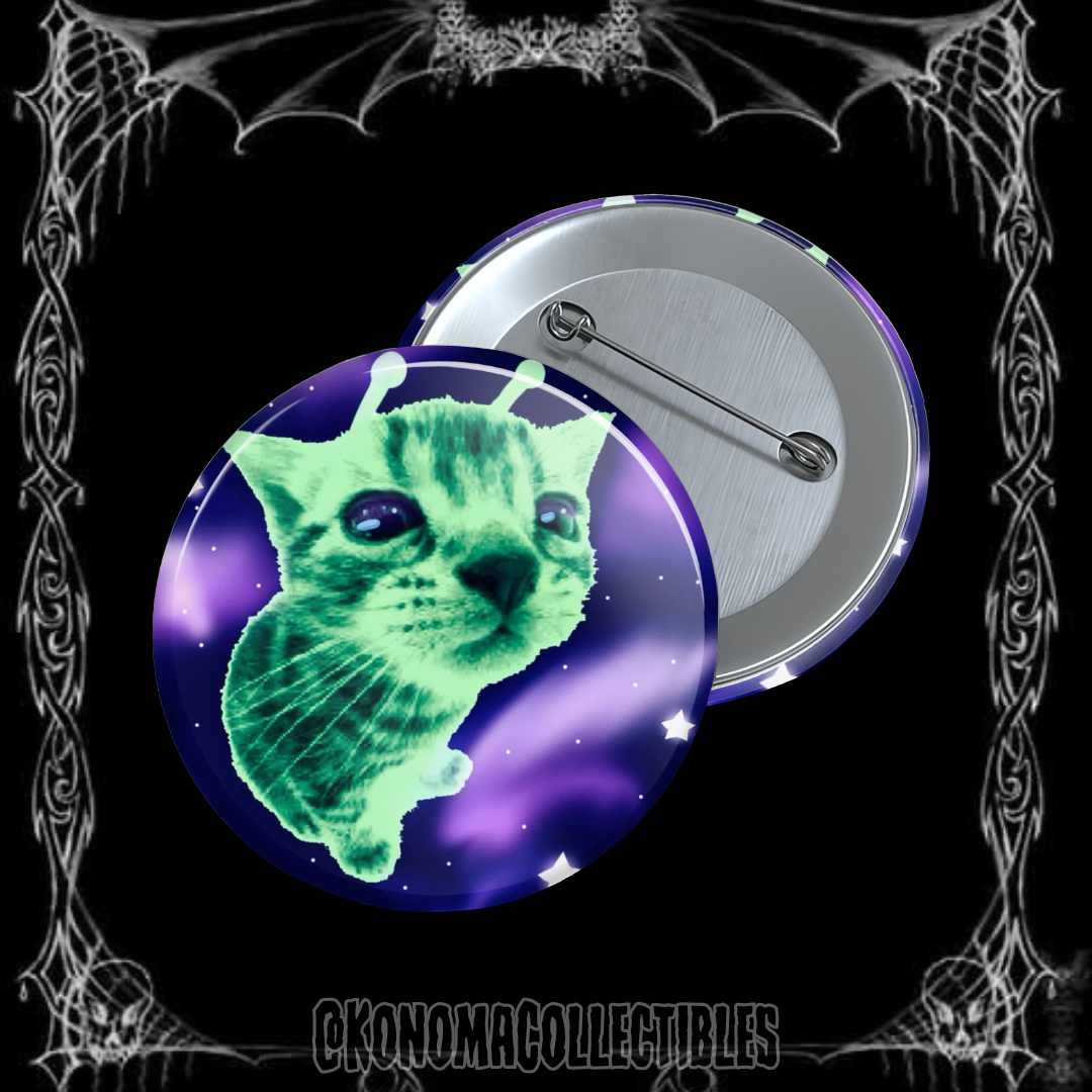 Alien Cat Pin
