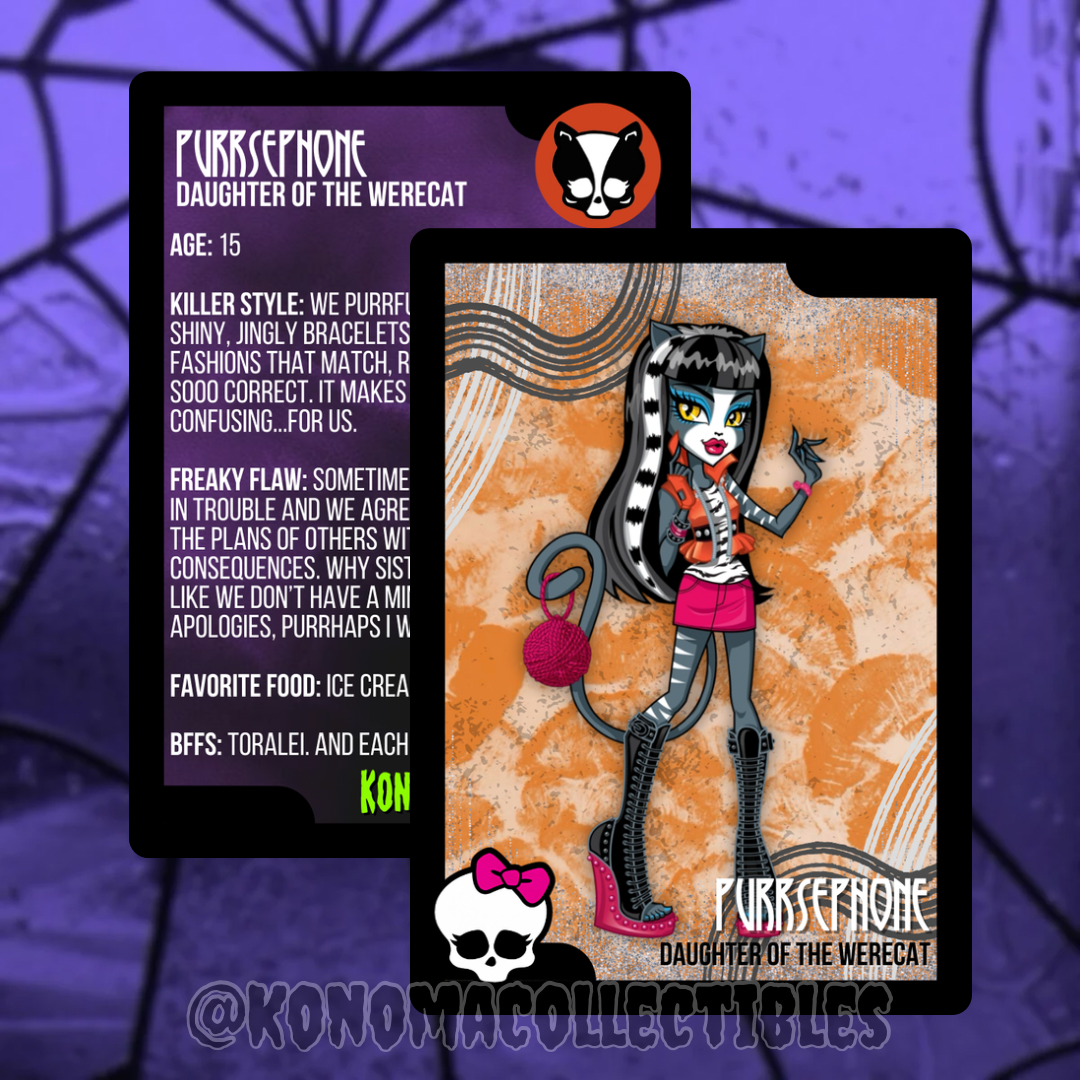 Monster High Trading Cards