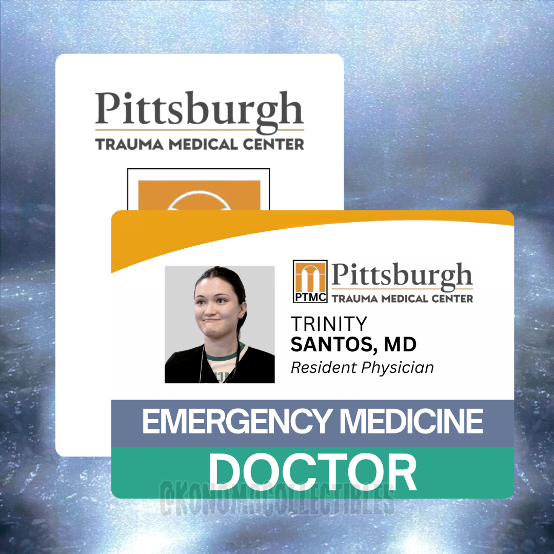 The Pitt ID Badges