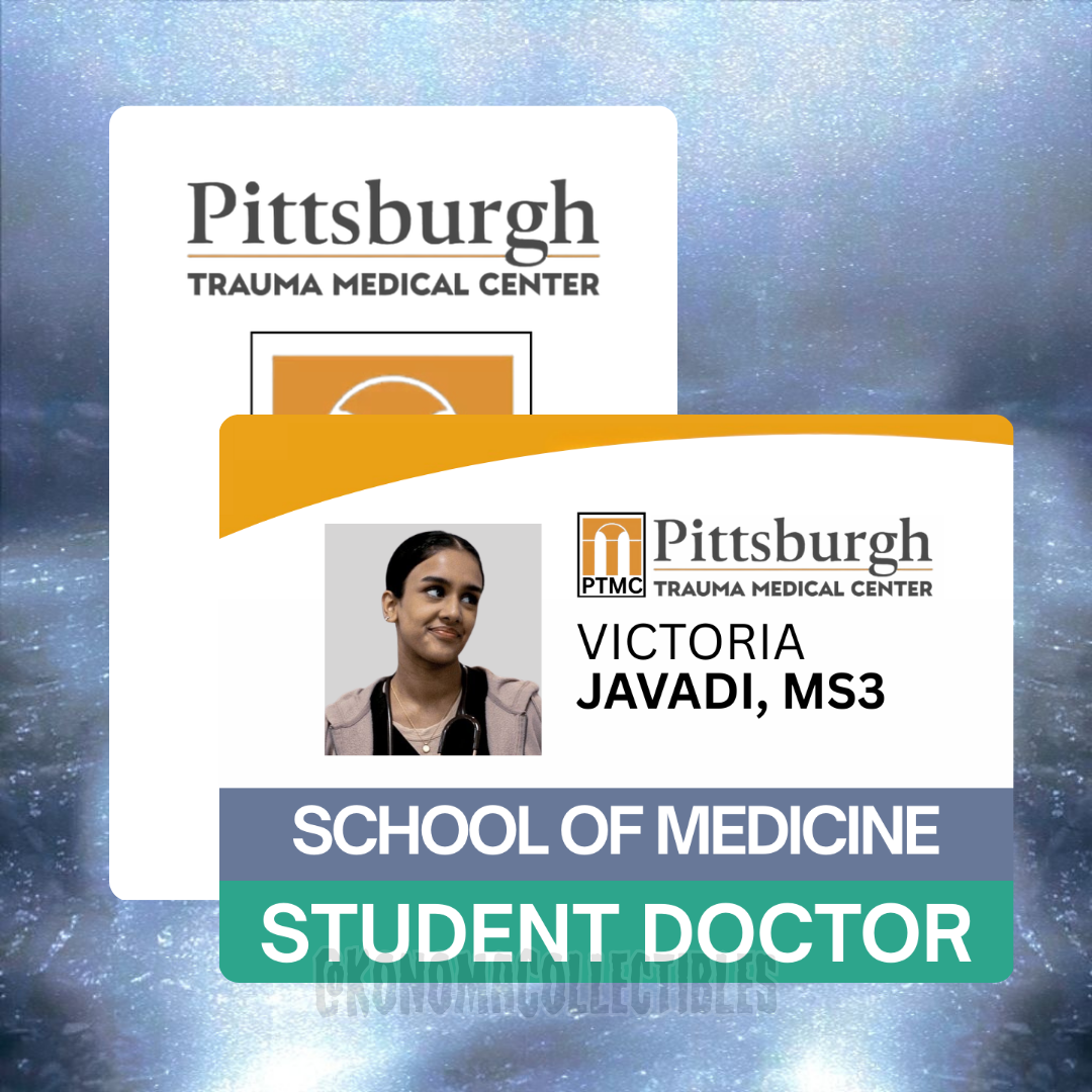 The Pitt ID Badges