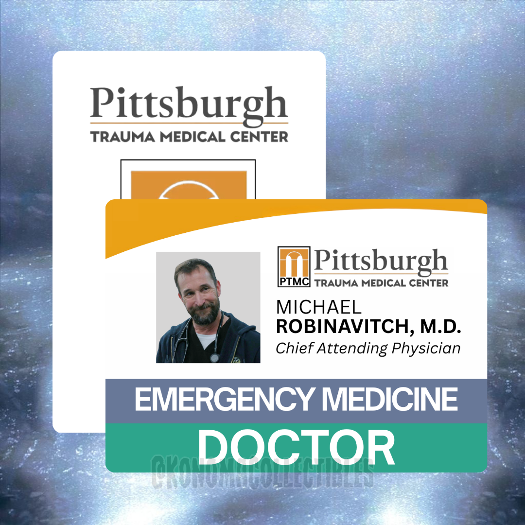 The Pitt ID Badges