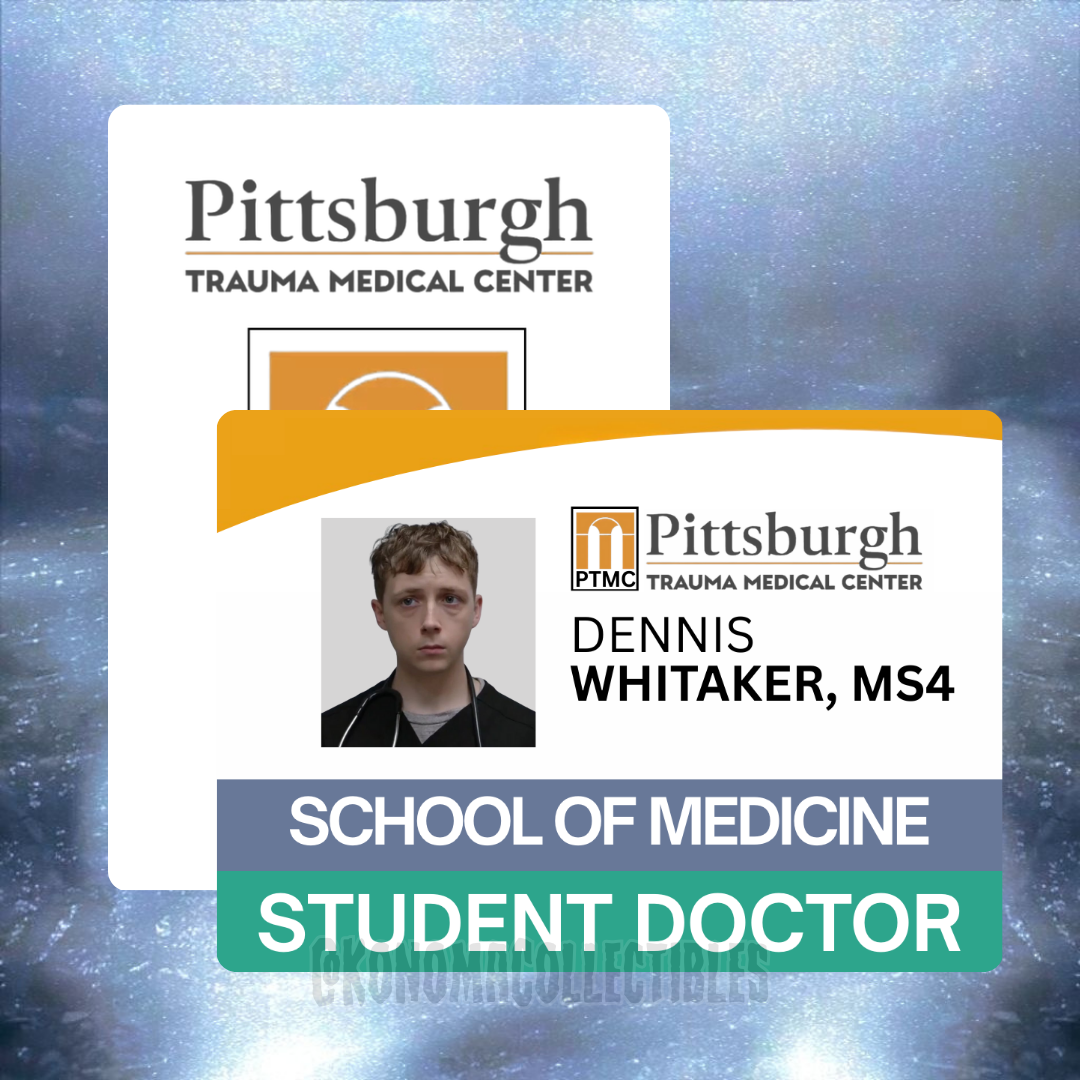 The Pitt ID Badges