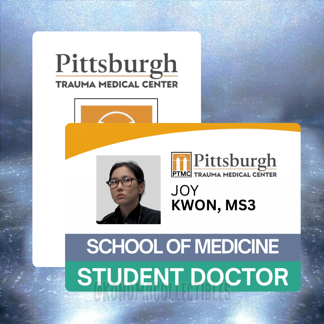 The Pitt ID Badges