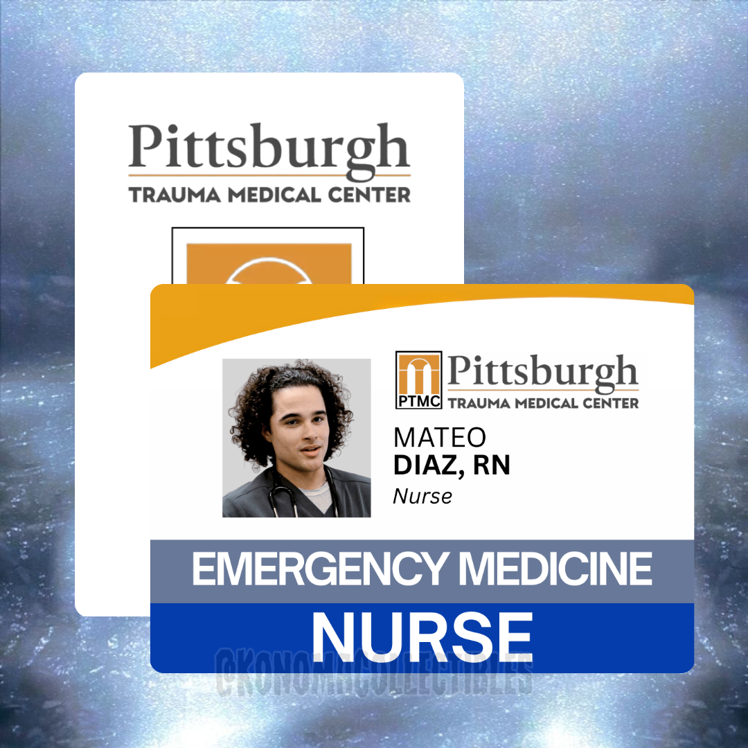The Pitt ID Badges