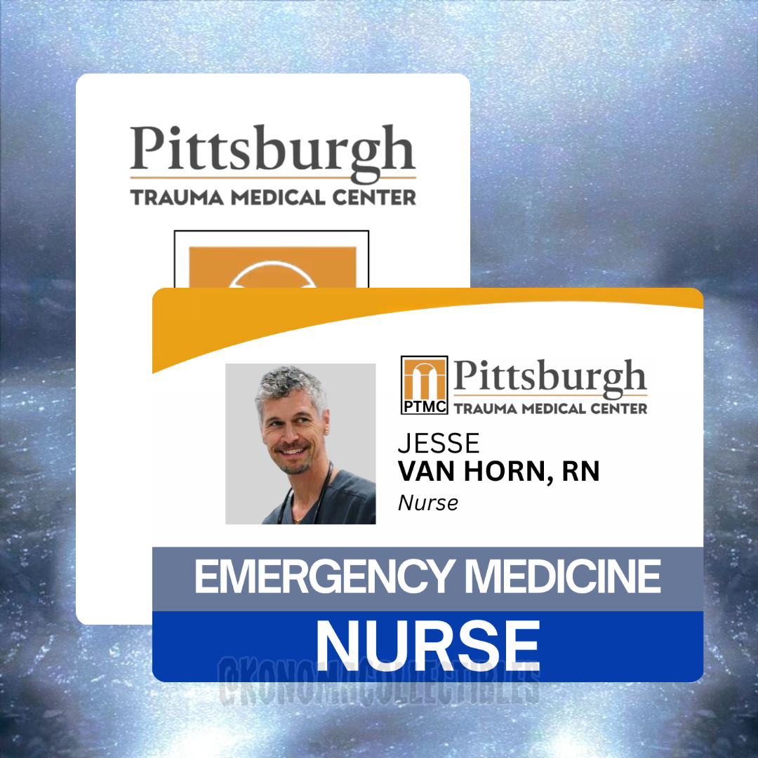 The Pitt ID Badges