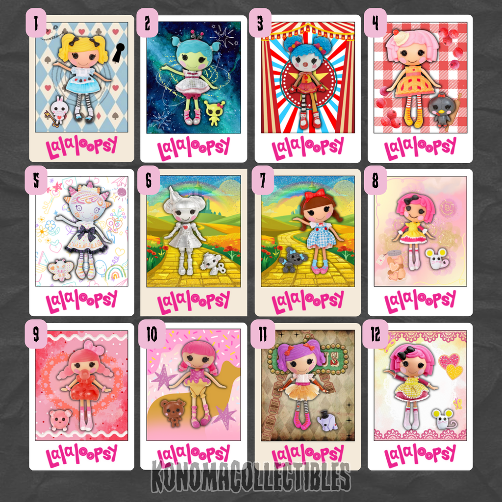 Lalaloopsy Sticker Trading Cards