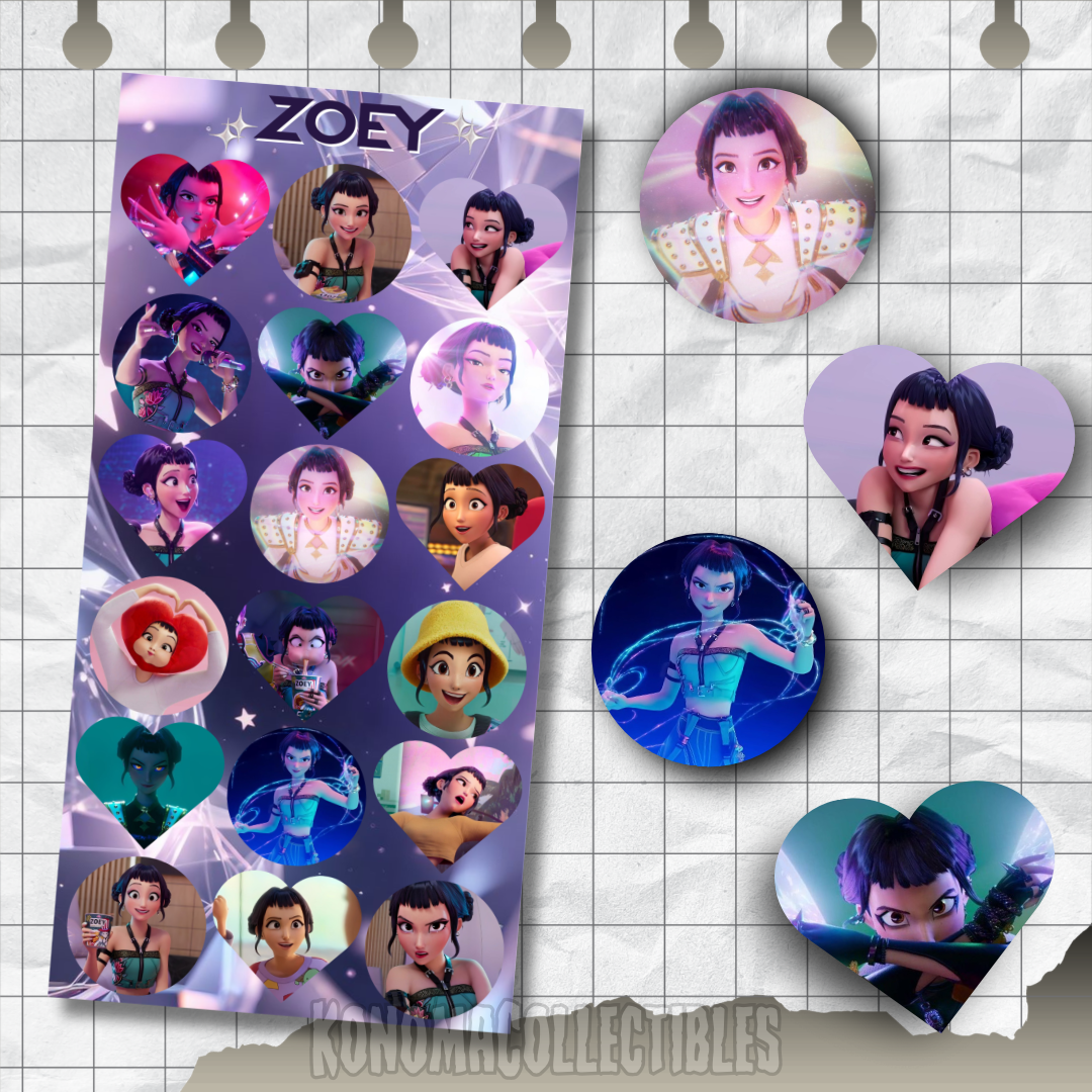 Zoey Sticker Sheet