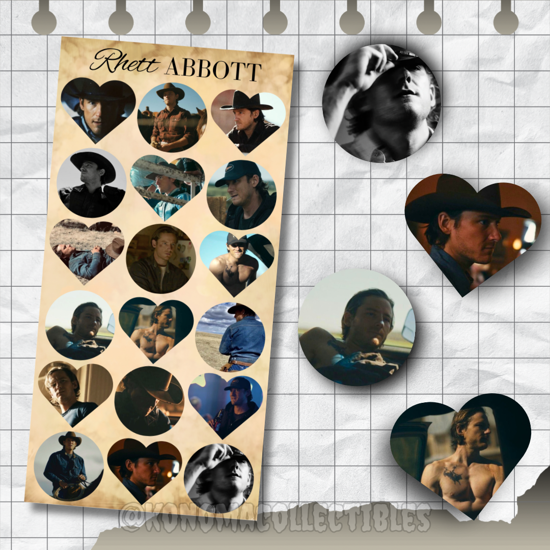 Rhett Abbott Icon Sticker Sheet