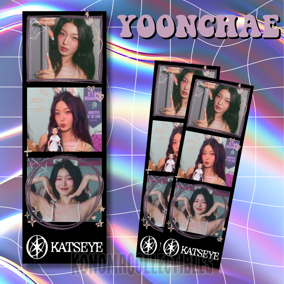 Katseye x Monster High Photo Strips