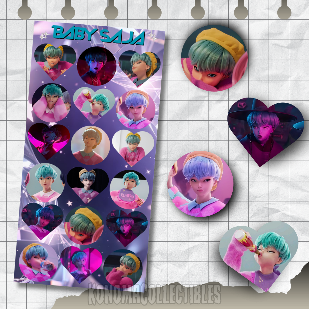 Baby Saja Sticker Sheet