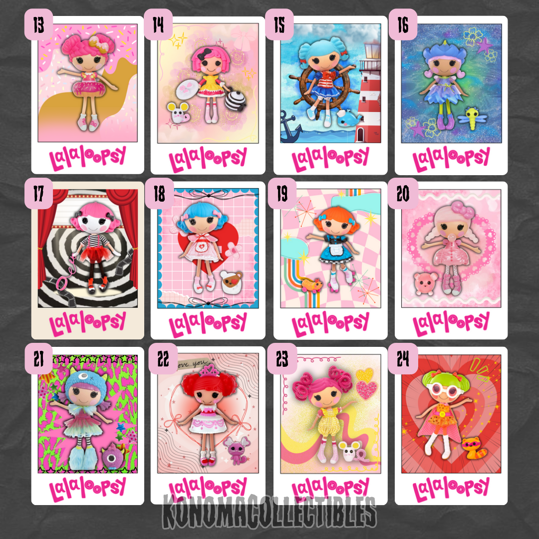 Lalaloopsy Sticker Trading Cards