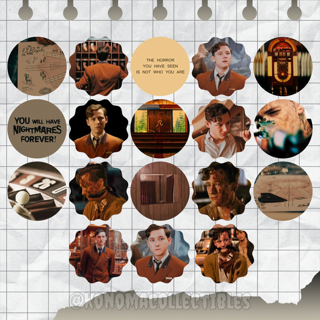 Miles Miller Icon & Aesthetic Sticker Sheet