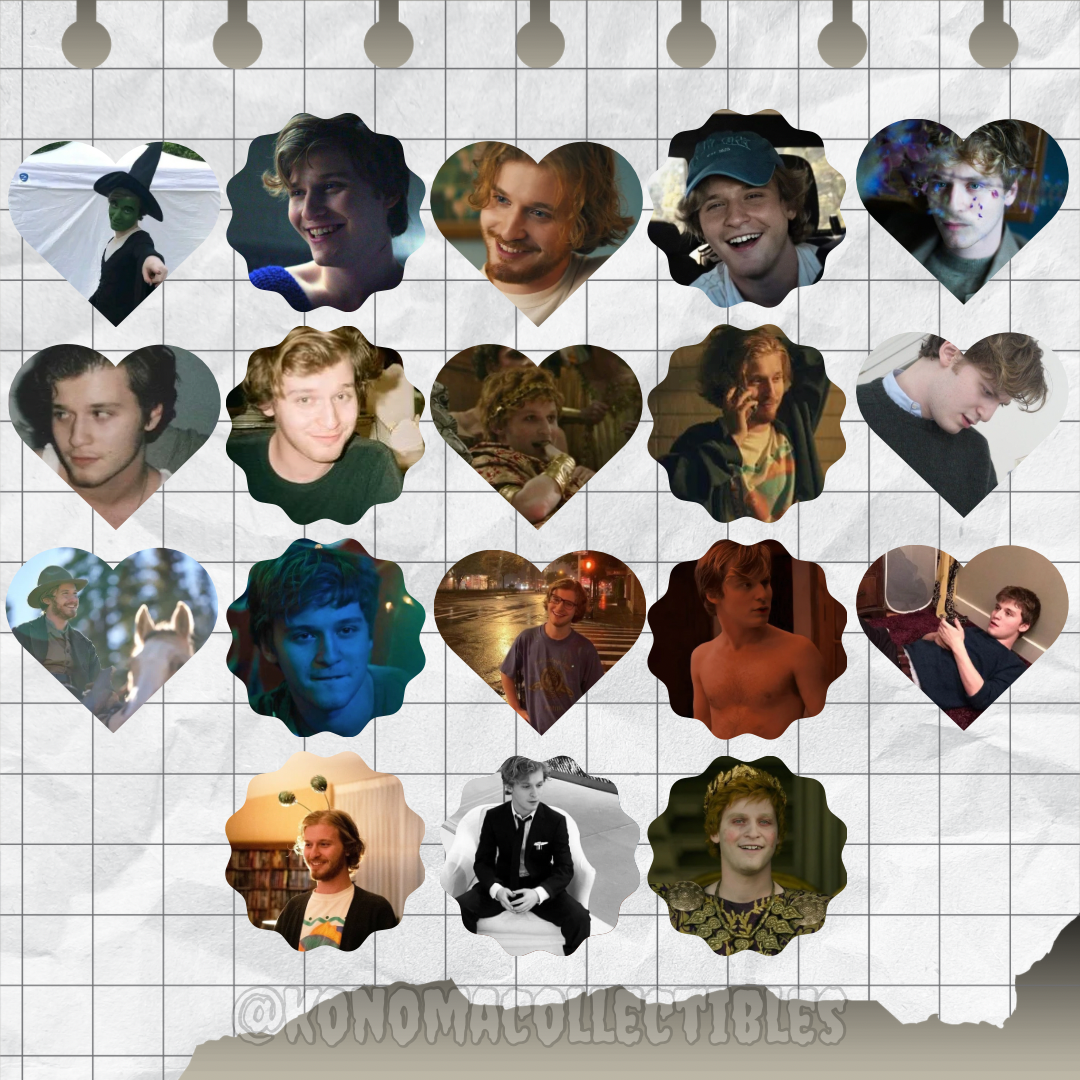 Fred Hechinger Icon Sticker Sheet