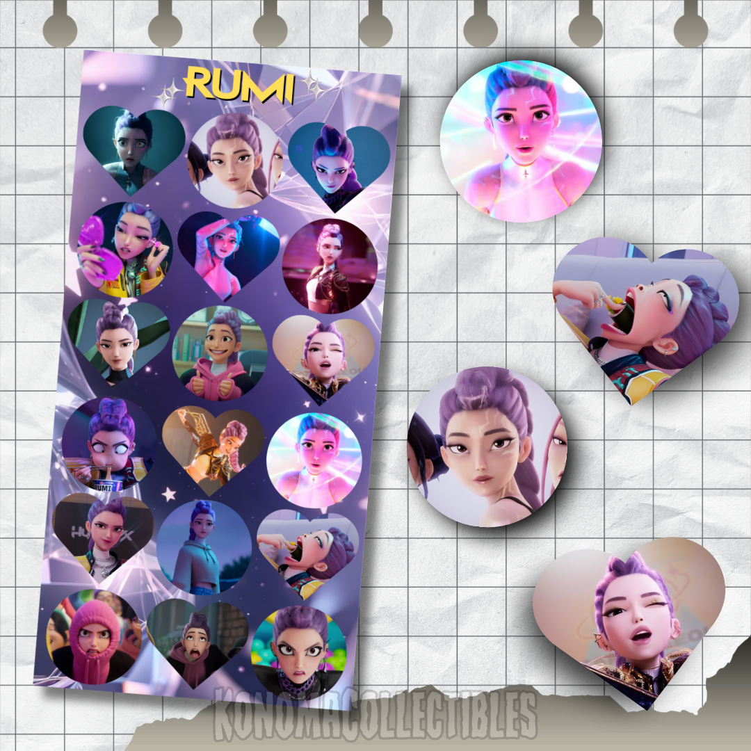 Rumi Sticker Sheet