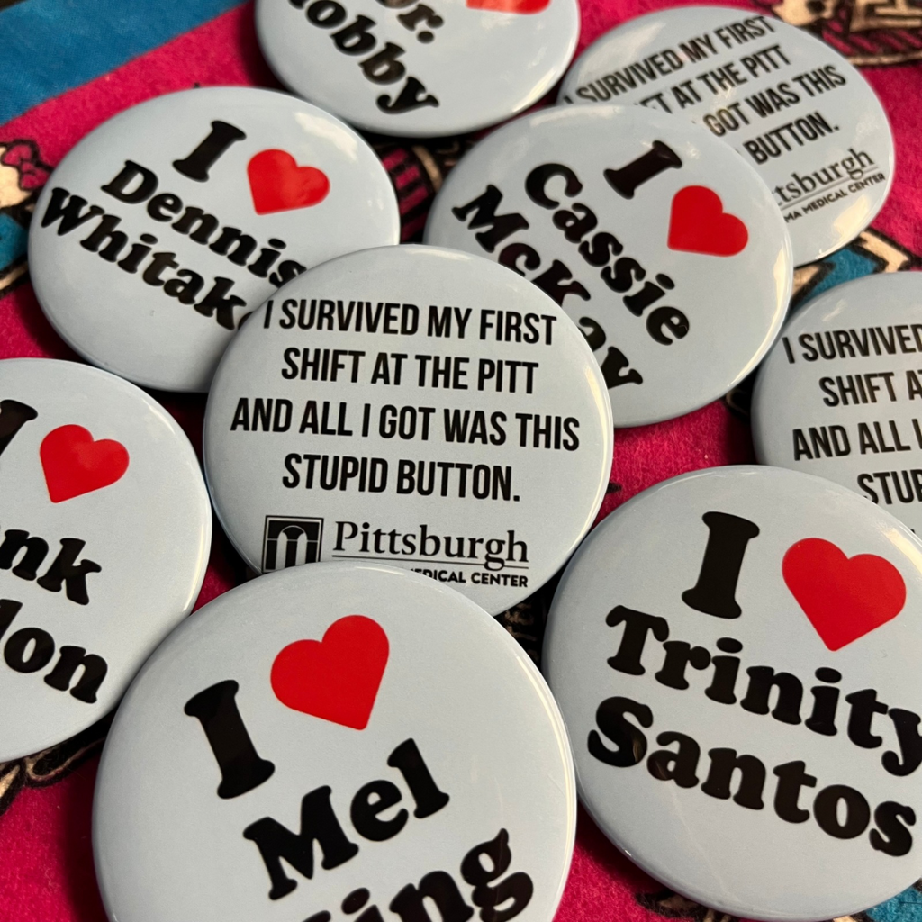I Heart The Pitt Pins