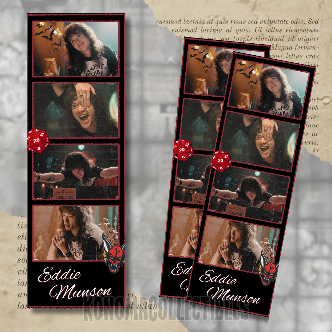 Eddie Munson Photo Strips