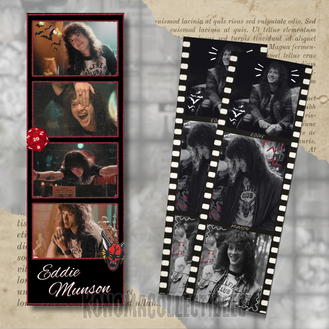 Eddie Munson Photo Strips