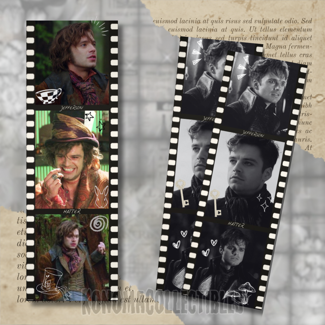 Jefferson Hatter Photo Strips